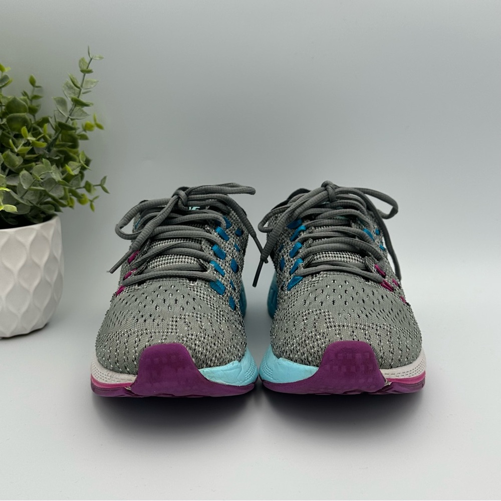 Nike Women’s Zoom Structure 19 Gray Running Shoes Athletic Sneakers Size 7.5 - Picture 6 of 11